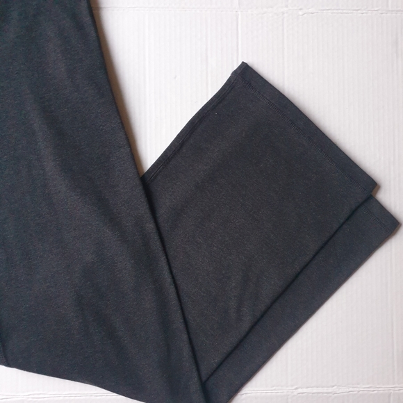 CK Performance Dark Grey Quick Dry Active Straight Wide Leg Yoga Pant Boot Cut M - Picture 12 of 16